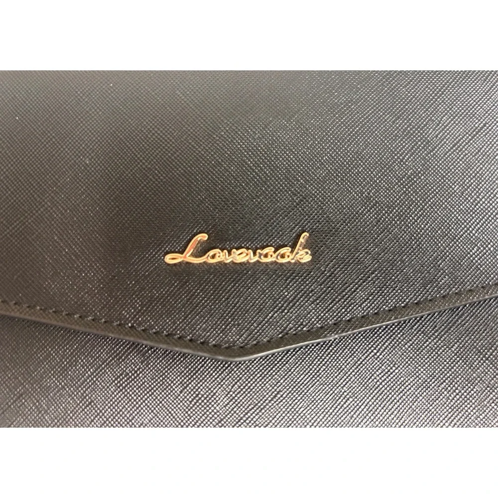 Lovevook black saffiano